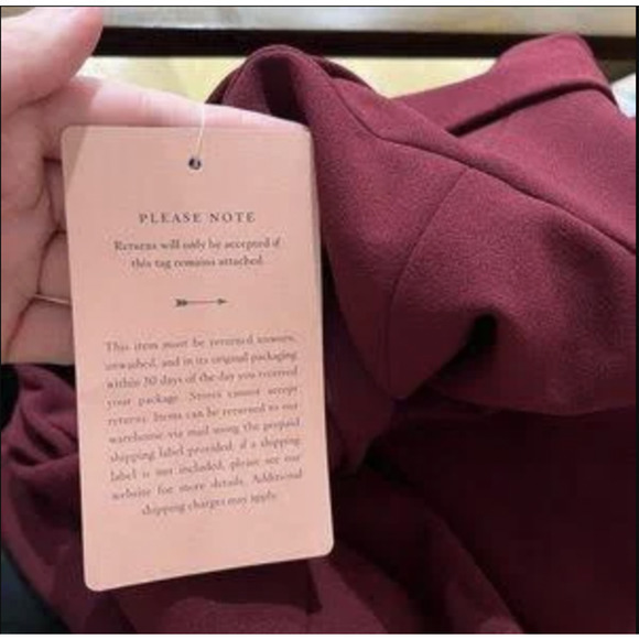 New NWT SOLD OUT BHLDN Anthropologie‎ Delilah Dress Mob Wife Mafia - Picture 9 of 11